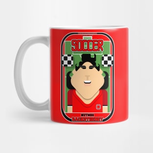 Soccer/Football Red and Black - Nutmeg Backothenet - Amy version Mug